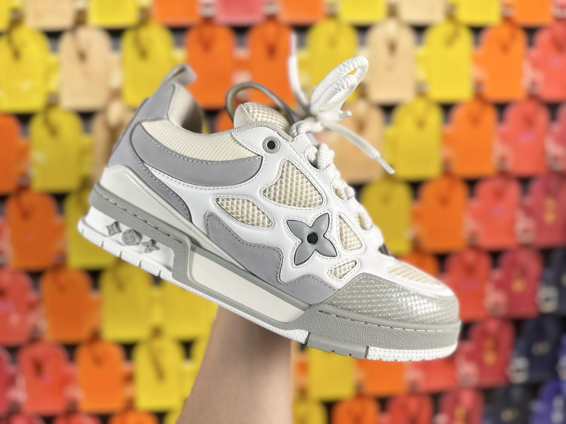 LV-Skate Sneaker White