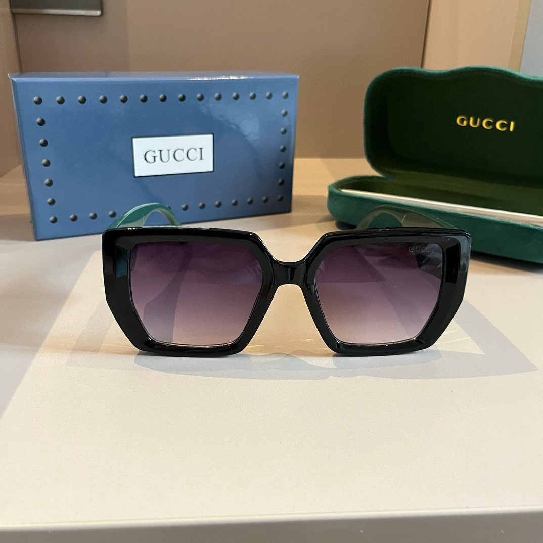Gucci-side cool style large logo unisex sunglasses