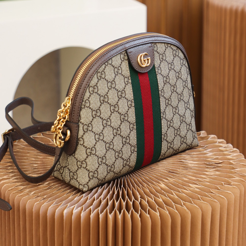 GUCCI-Ophidia Crossbody Shell Bag
