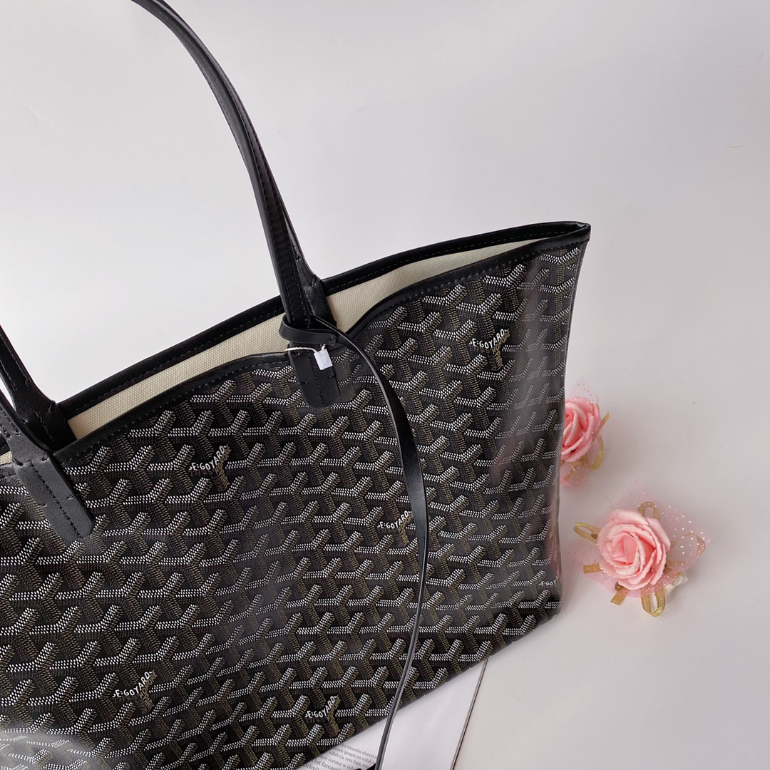 Goyard-Hand drawn patterned shopping bag