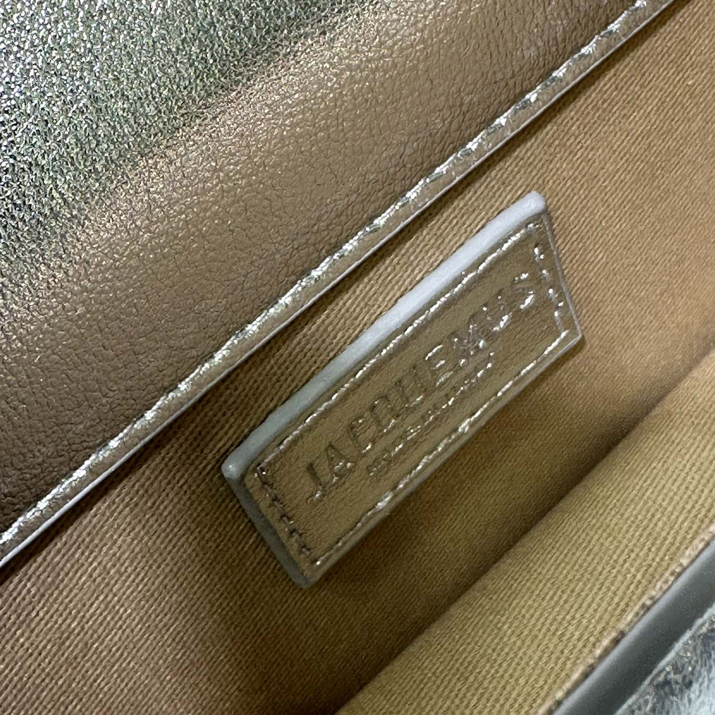 Jacquemus-Silver Flap Bag