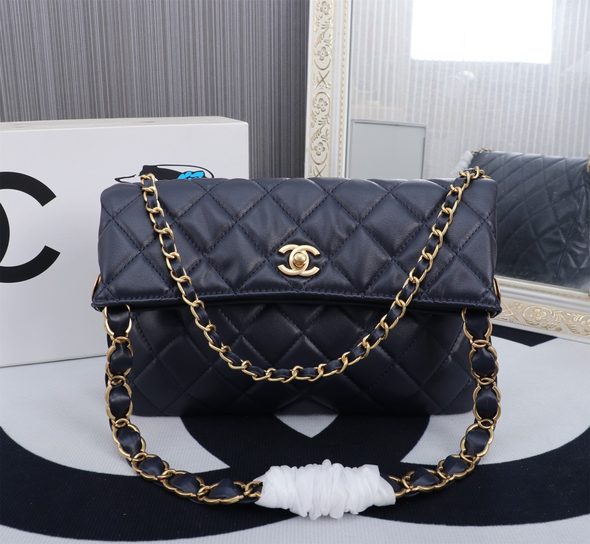 Chanel-24p hobo bag