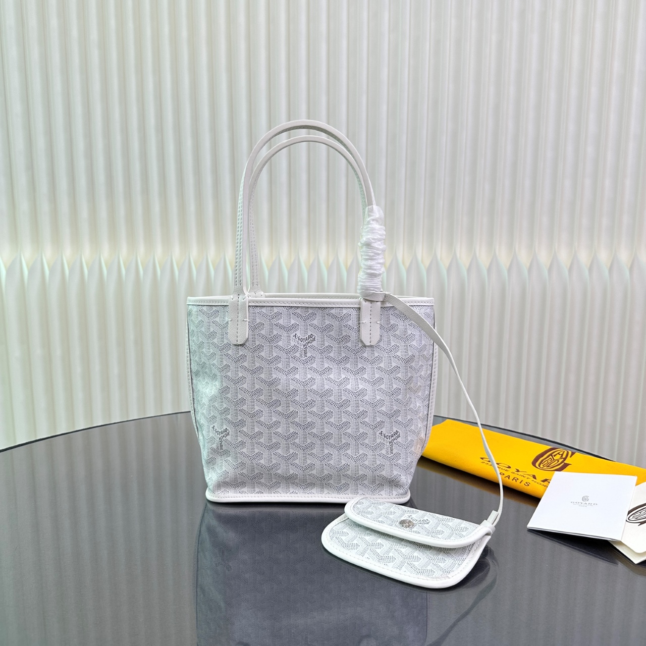 GOYARD-Mini Calf Leather Soft Double-sided Bag