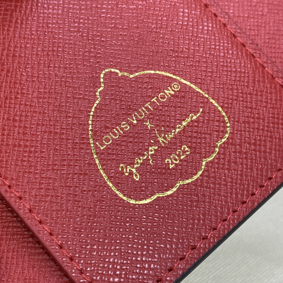 LV-Vuitton Sarah Monogram Full Print Polka Dot Wallet