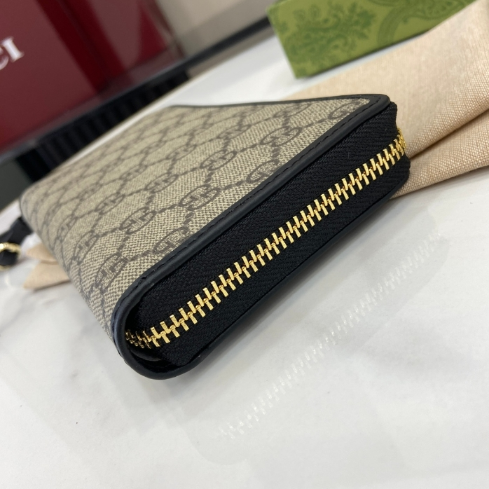 Gucci-Emblem Mini Wallet