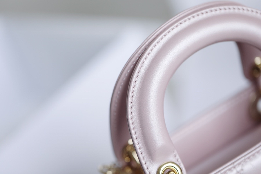 Dior - Lady Dior Mini Pink Bag