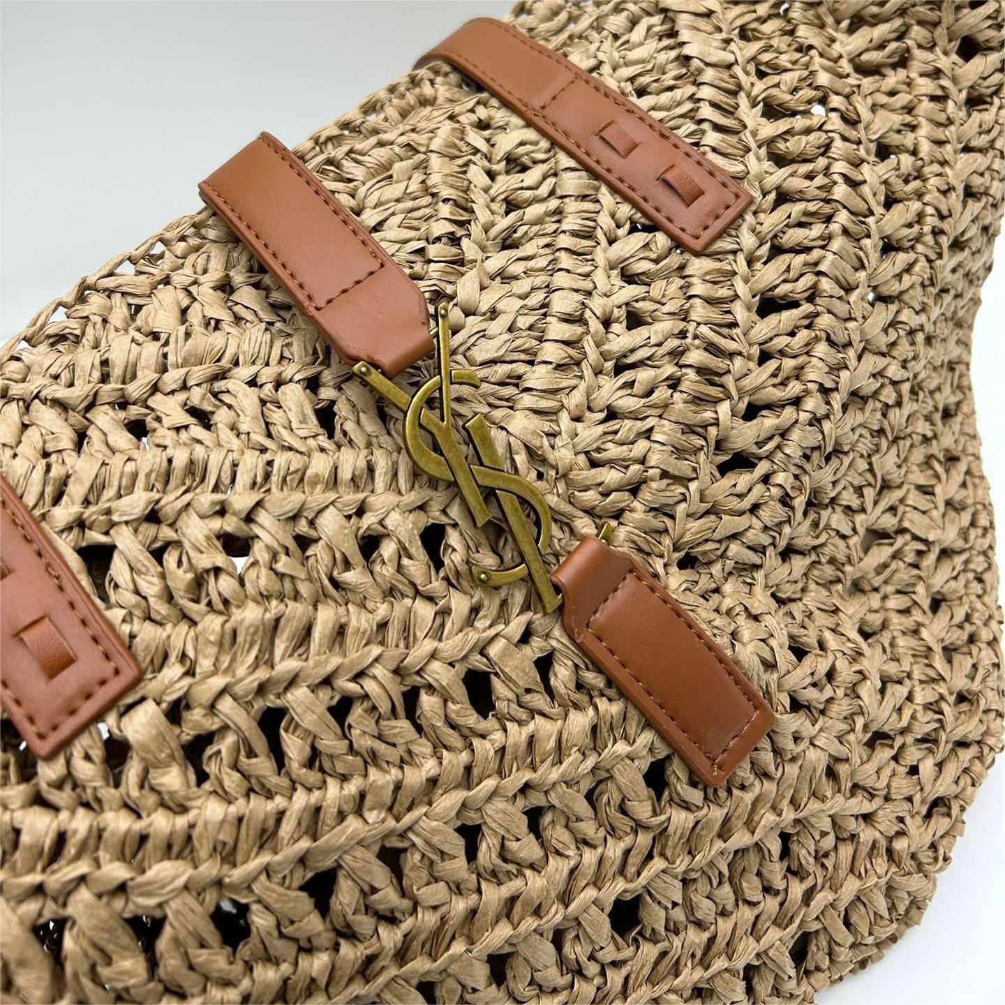 YSL-Vacation Lafite Grass Tote