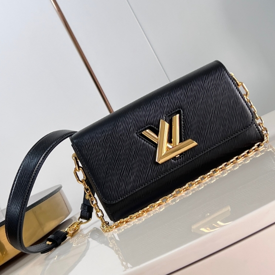 LV-Epi Leather Infects Twist West Handbag