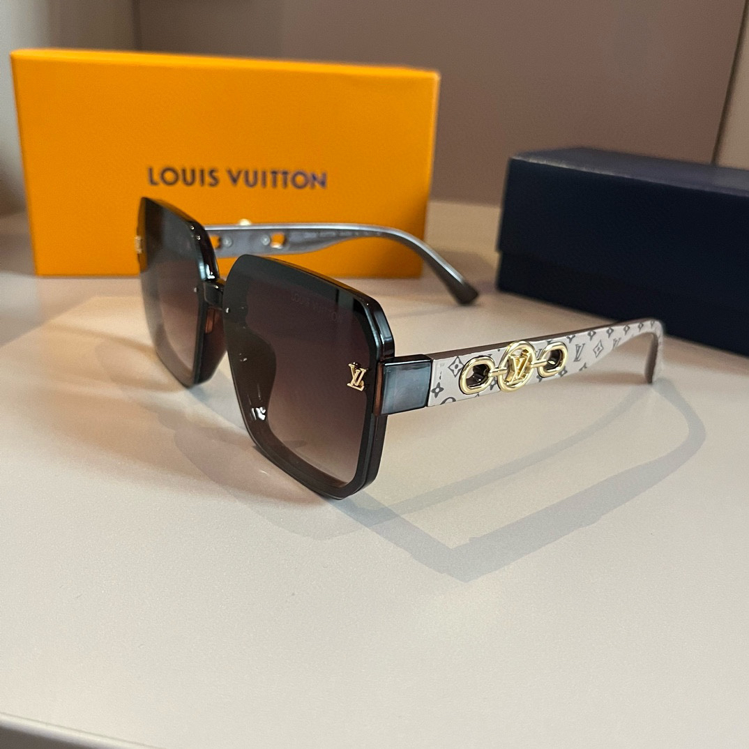LV -Box Men's and Women's Same Style Sunglasses