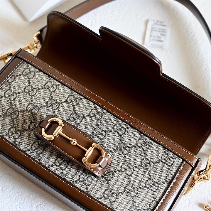 GUCCI-Horsebit 1955 Serie mini armpit bag