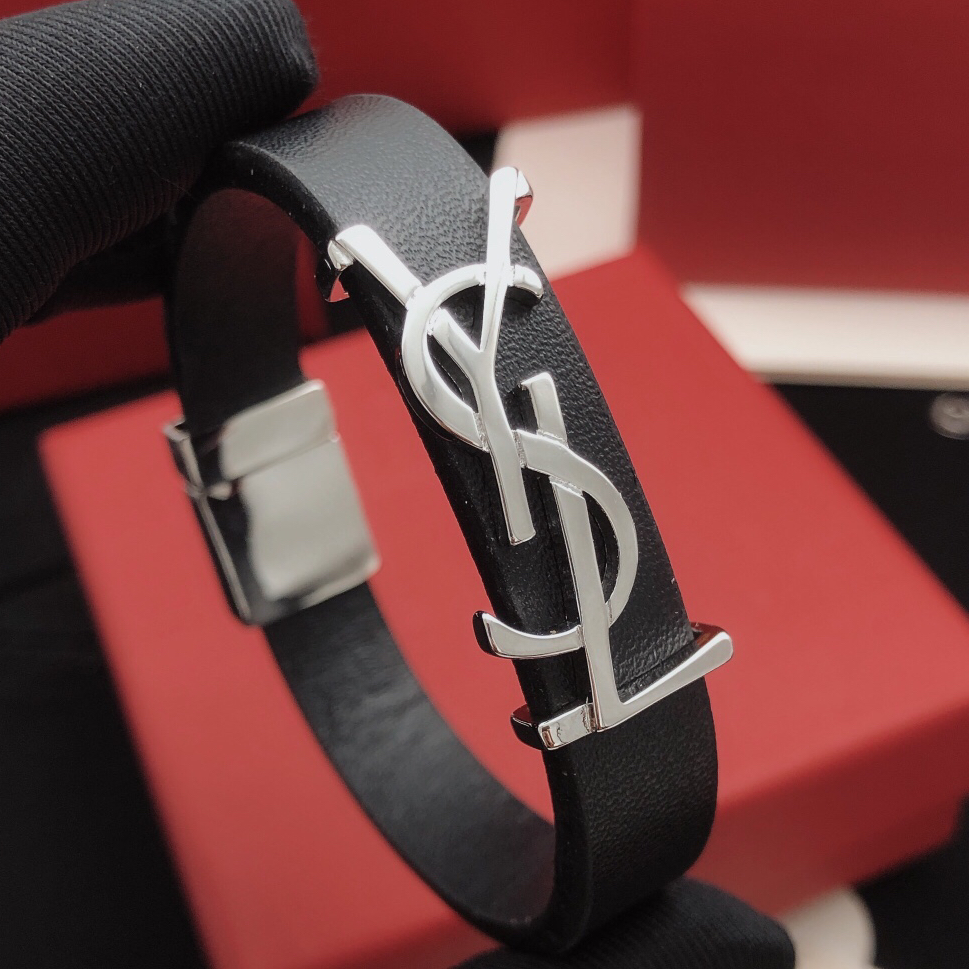 YSL - Leather Bracelet