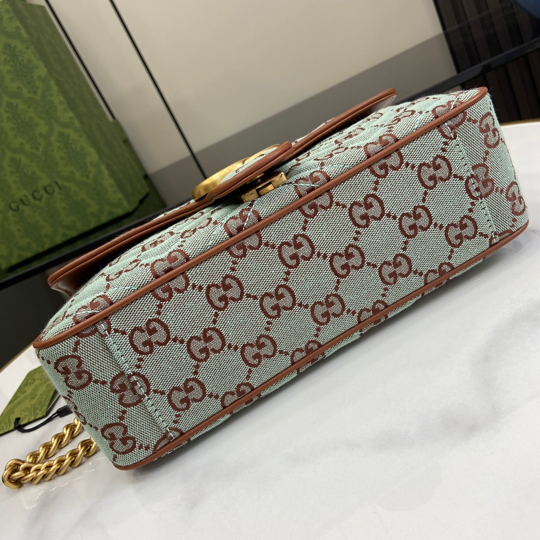 GUCCI-Marmont Series Cowboy Small Shoulder Backpack