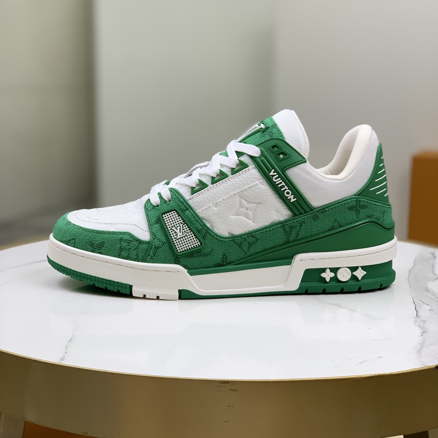 LV-Trainer Sneaker Low Retro Casual Sports Culture Versatile Basketball Board Shoes