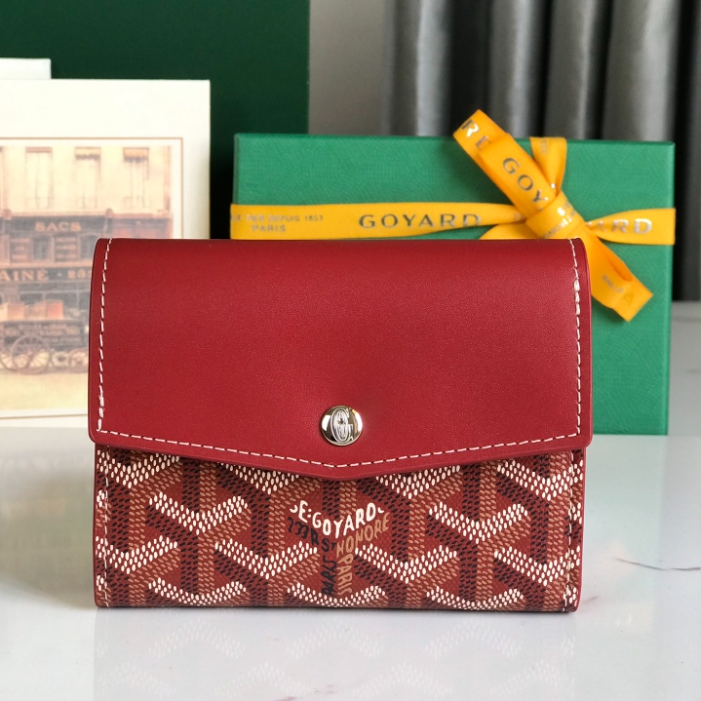Goyard-Envelope Three Folding Wallet