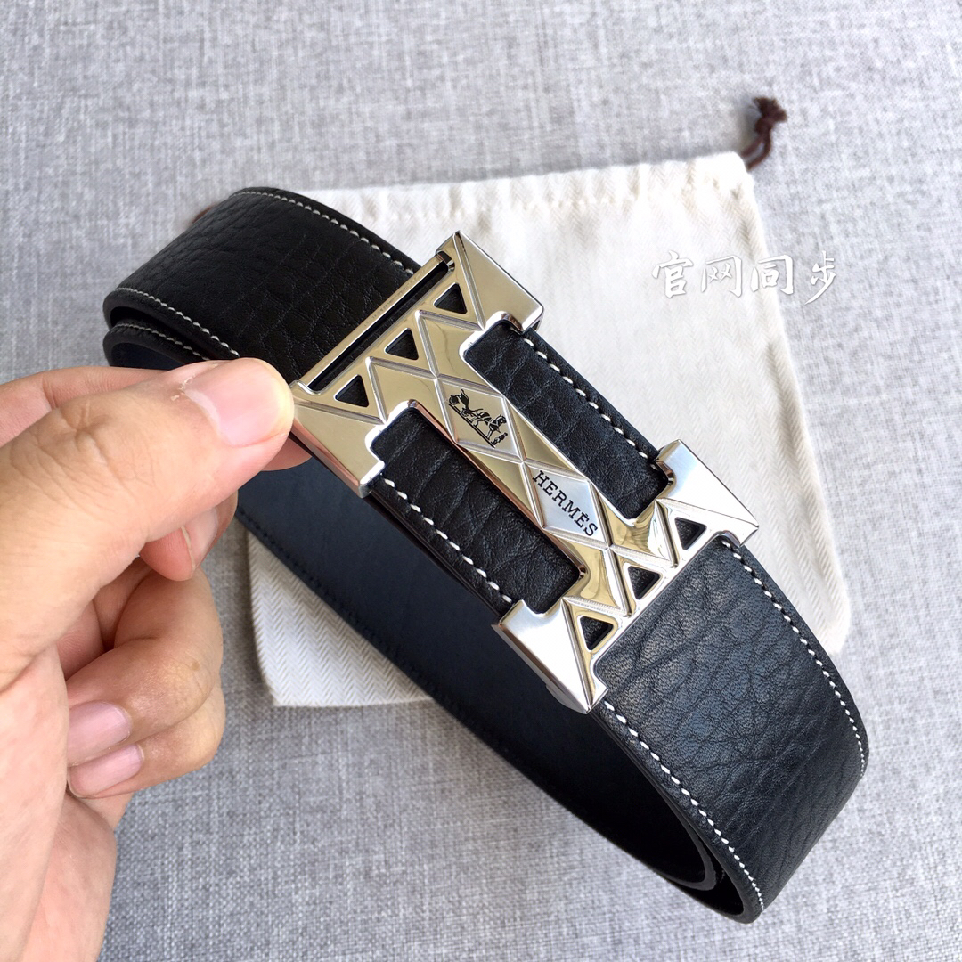 Hermes-h dancre belt buckle & 38mm