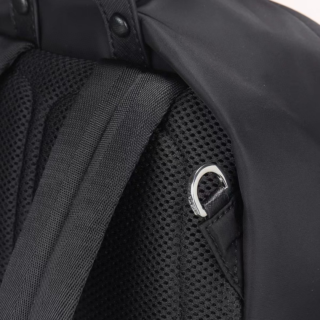 Prada-Parachute fabric backpack