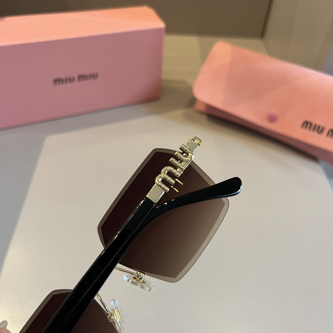 MiuMiu-2024 New Large Frame Sunglasses