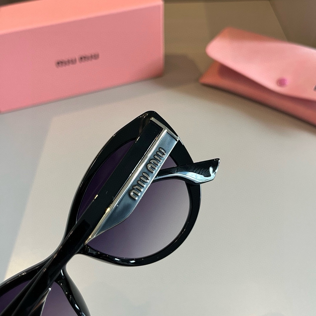 MiuMiu-2024 new sunglasses cat glasses