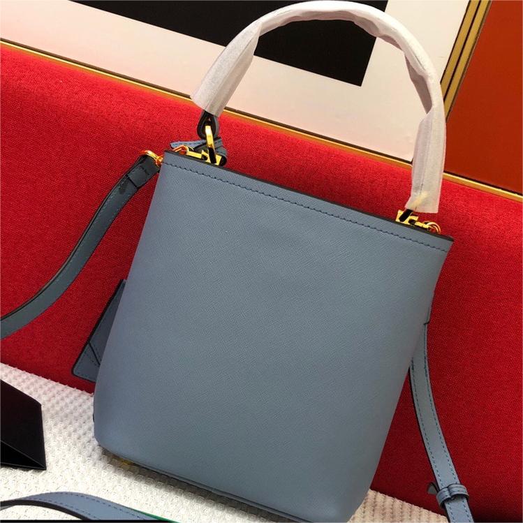 Prada-Double Safiano Cross Pattern Handbag