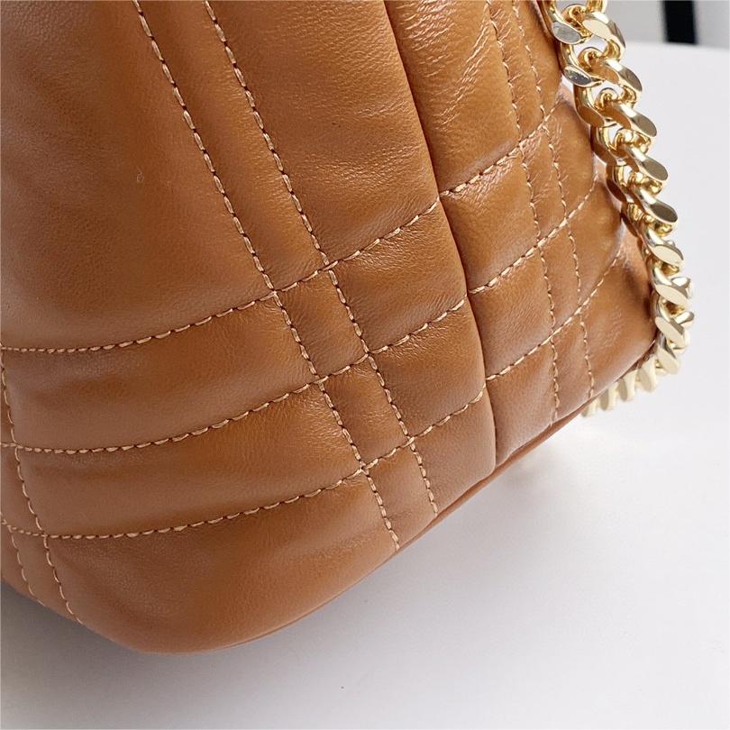 Burberry-Quilted Lola Bucket Bag