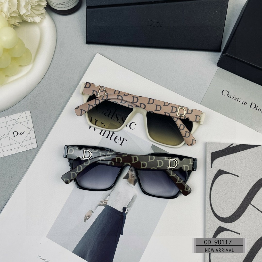 Dior-Small round frame versatile Sunglasses