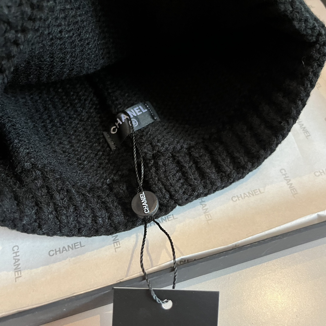 Chanel-Knitted Woolen Hat