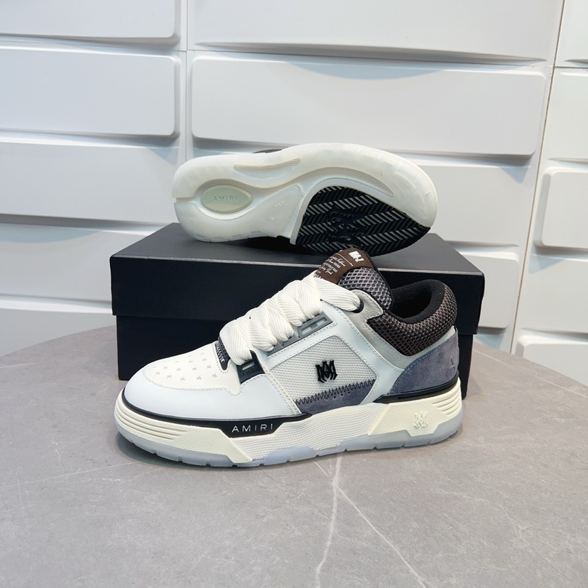 AMIRI-Men's and women's wide bread shoes