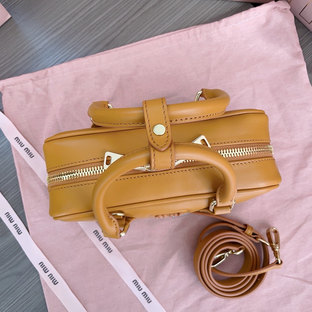 MIU MIU-Arcadie leather handbag