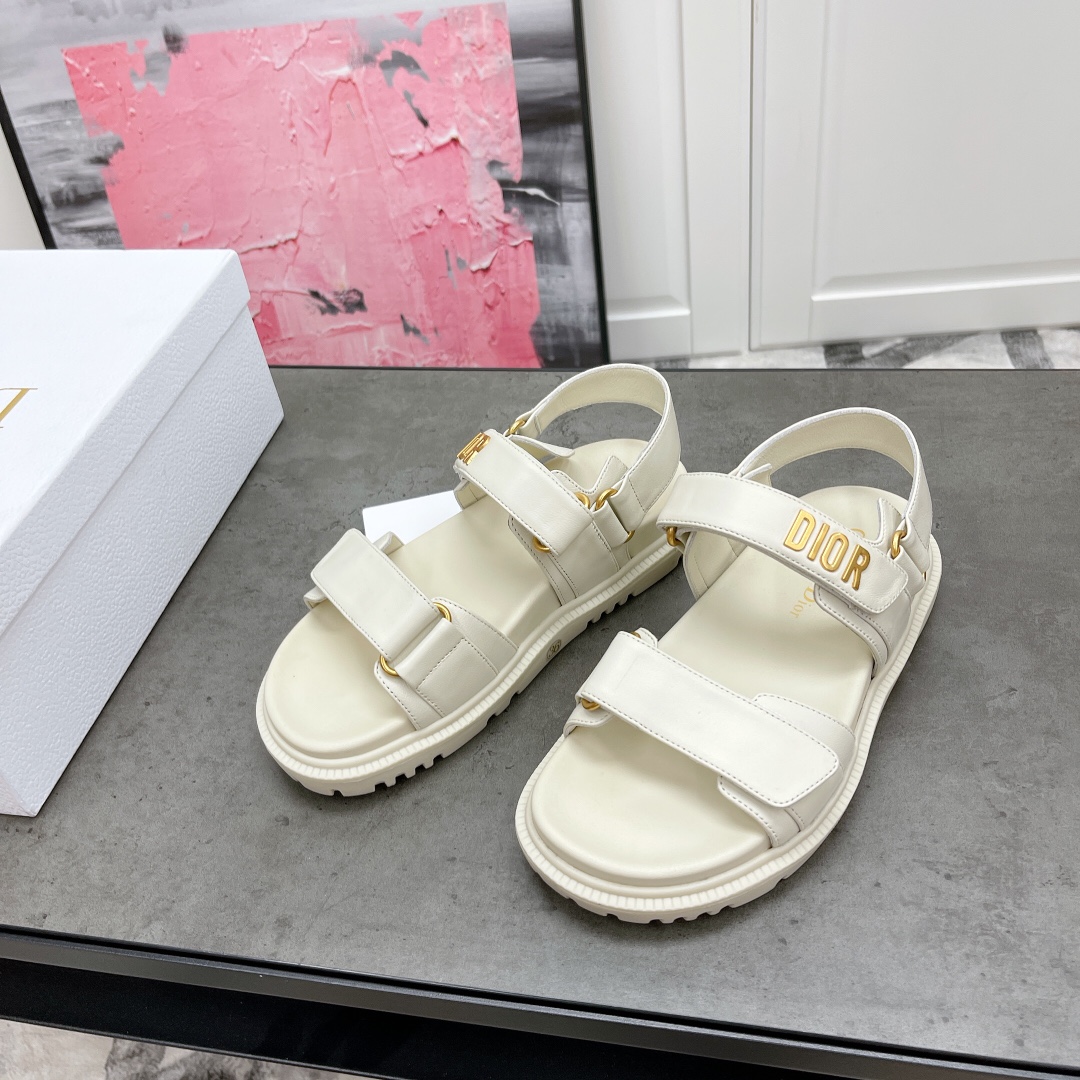 Dior-Velcro sandals