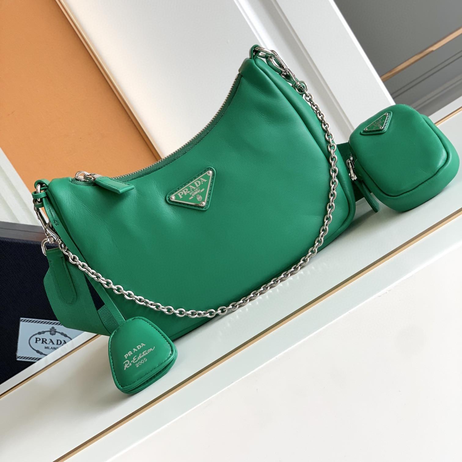 Prada-Lambskin 3 in 1