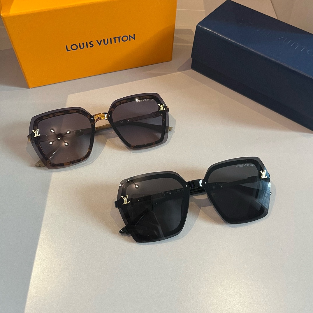 LV-Women's New Large Frame Sunglasses