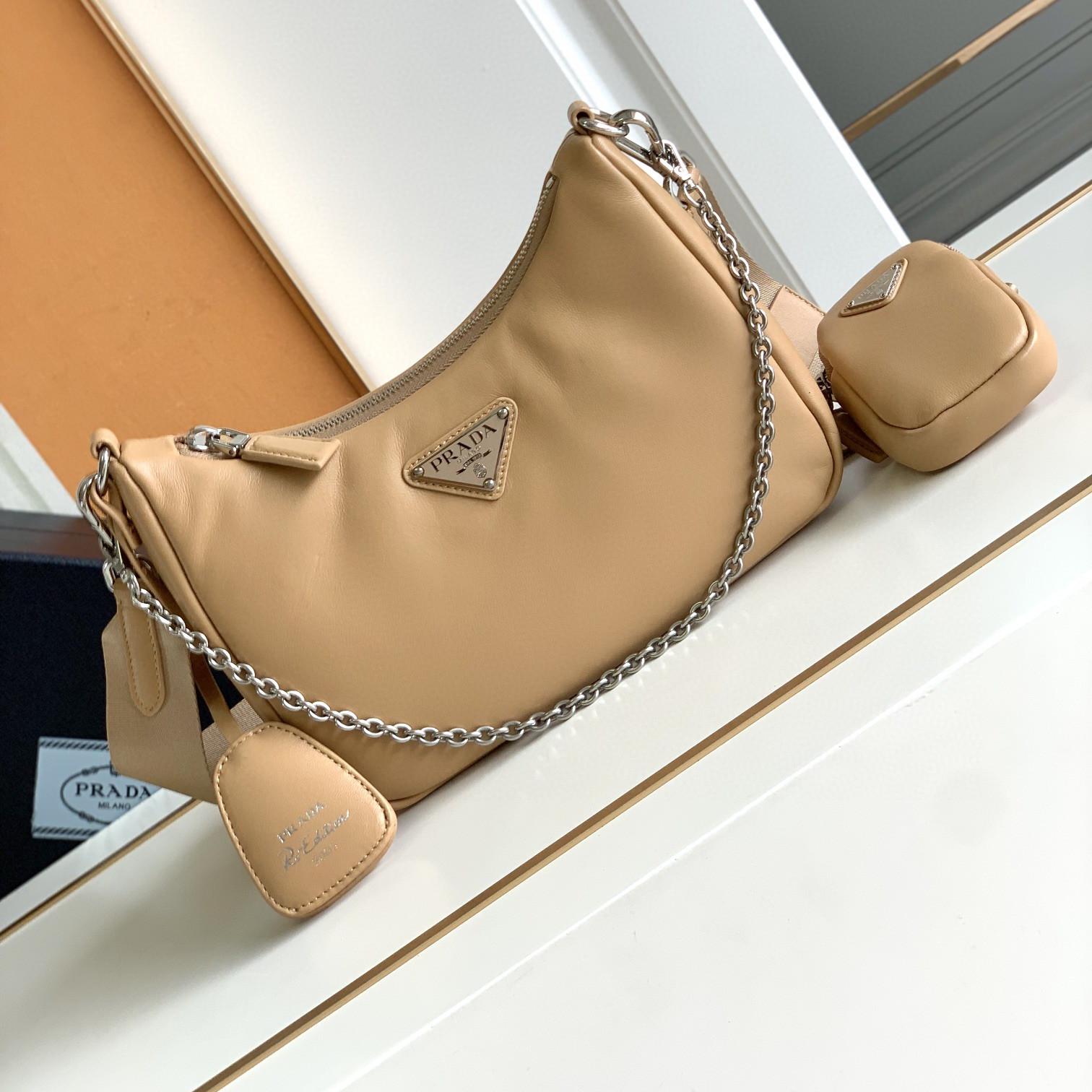 Prada-Lambskin 3 in 1