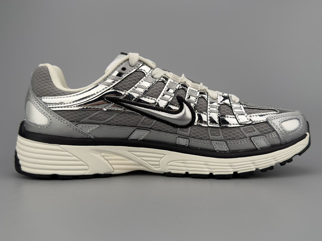 Nike Men's P-6000 Metallic Silver