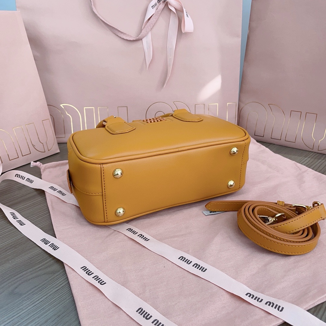 MIU MIU-Arcadie leather handbag