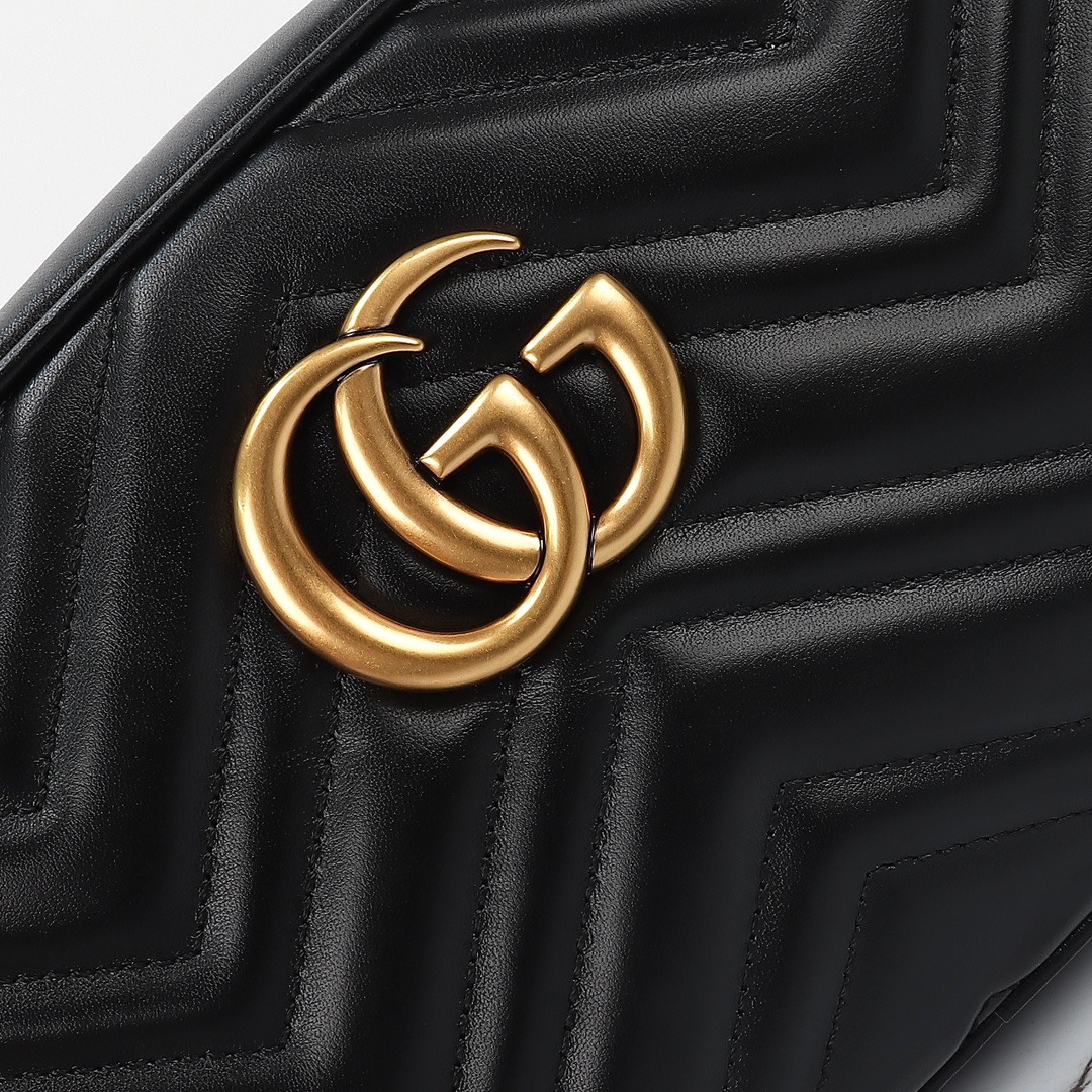 GUCCI-Marmont series chain shoulder backpack