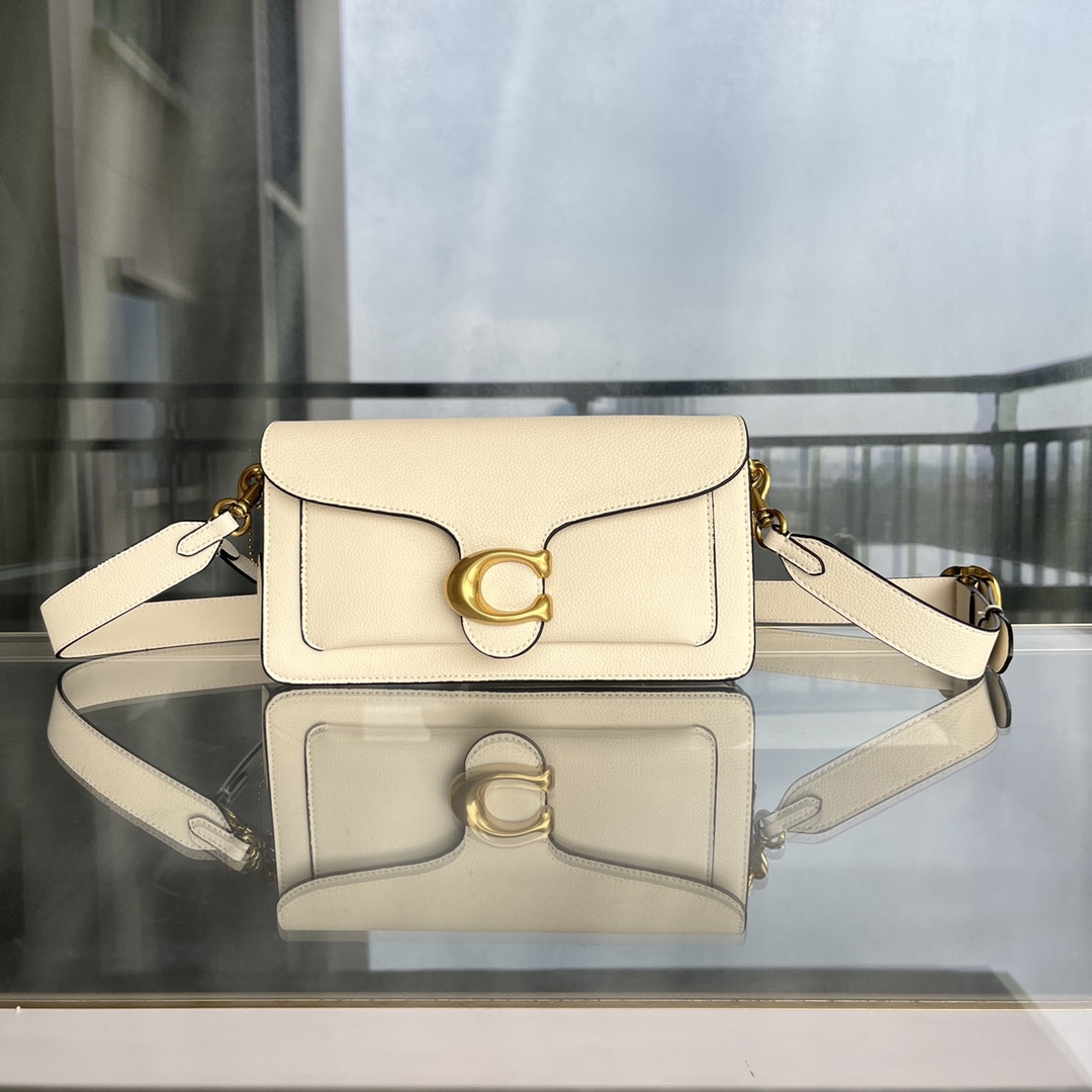 Coach-Tabby Full Leather Wine God Bag