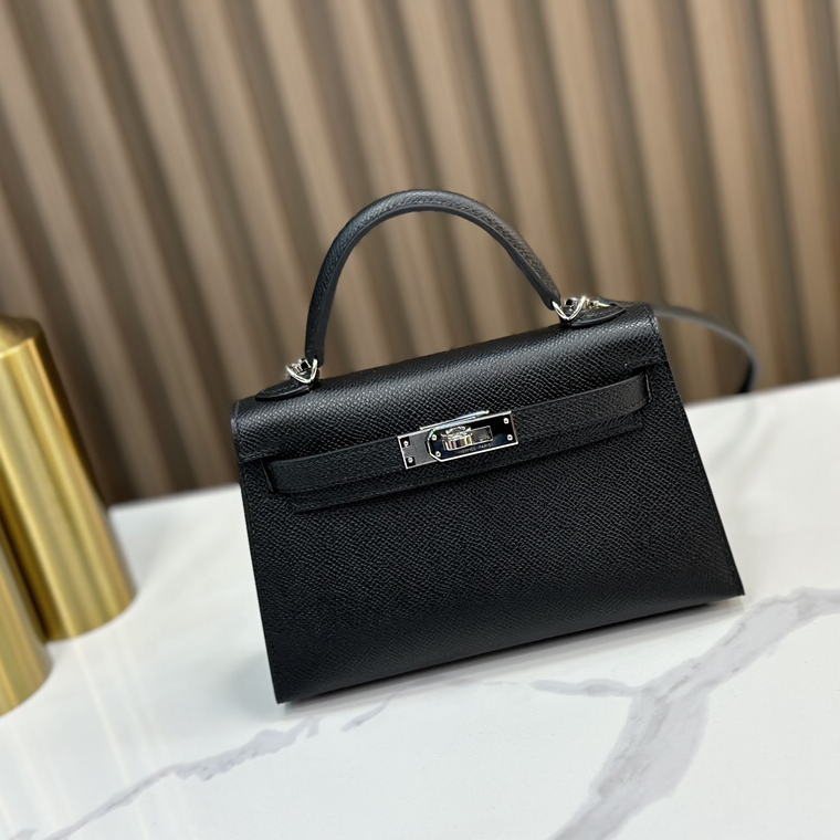 Hermès - Kelly Mini Leather Handbag Shoulder Crossbody Bag
