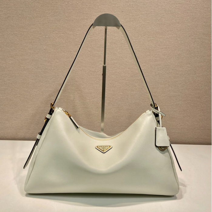 Prada-Hobo Full Leather Underarm Shoulder Bag
