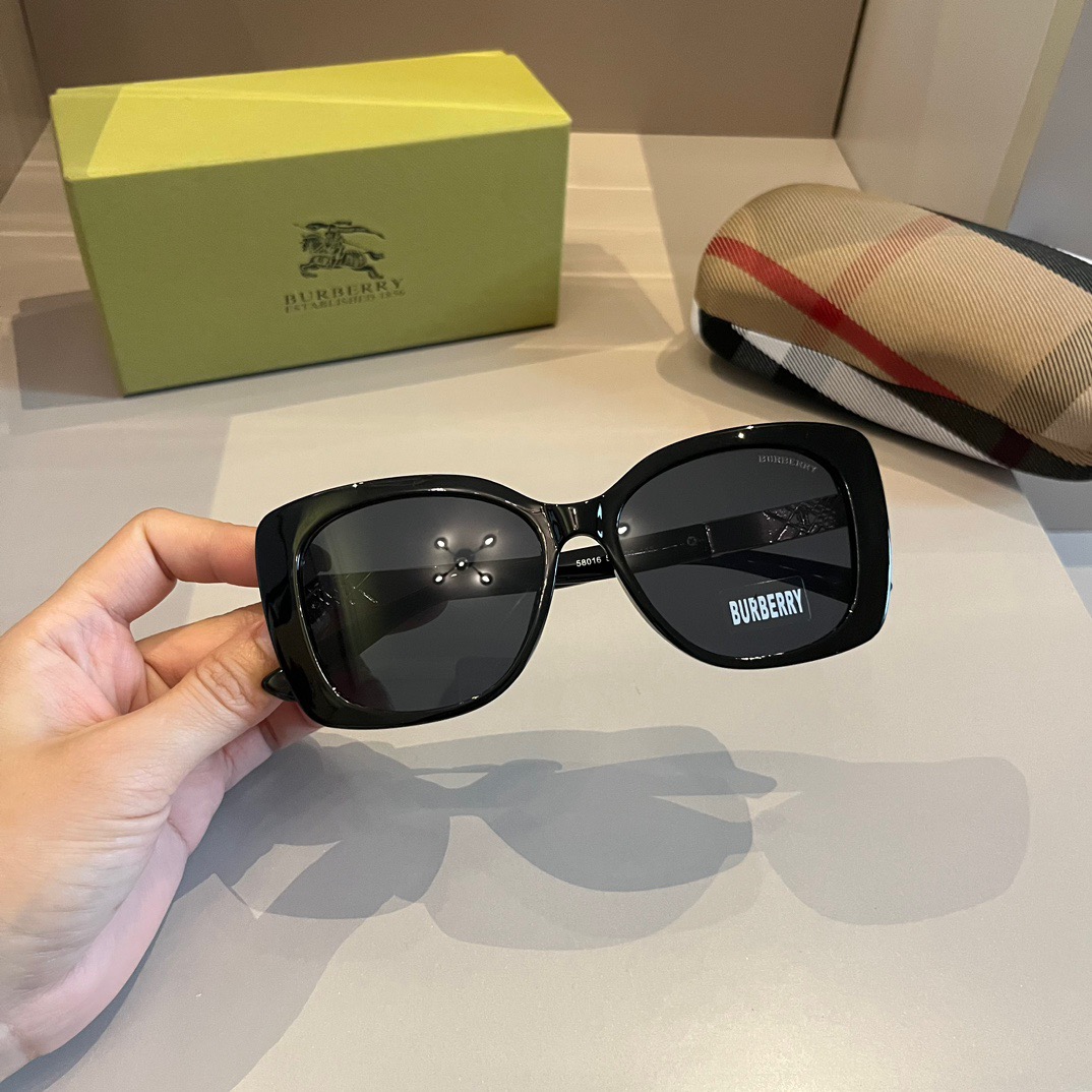 Burberry-2024 new round frame sunglasses