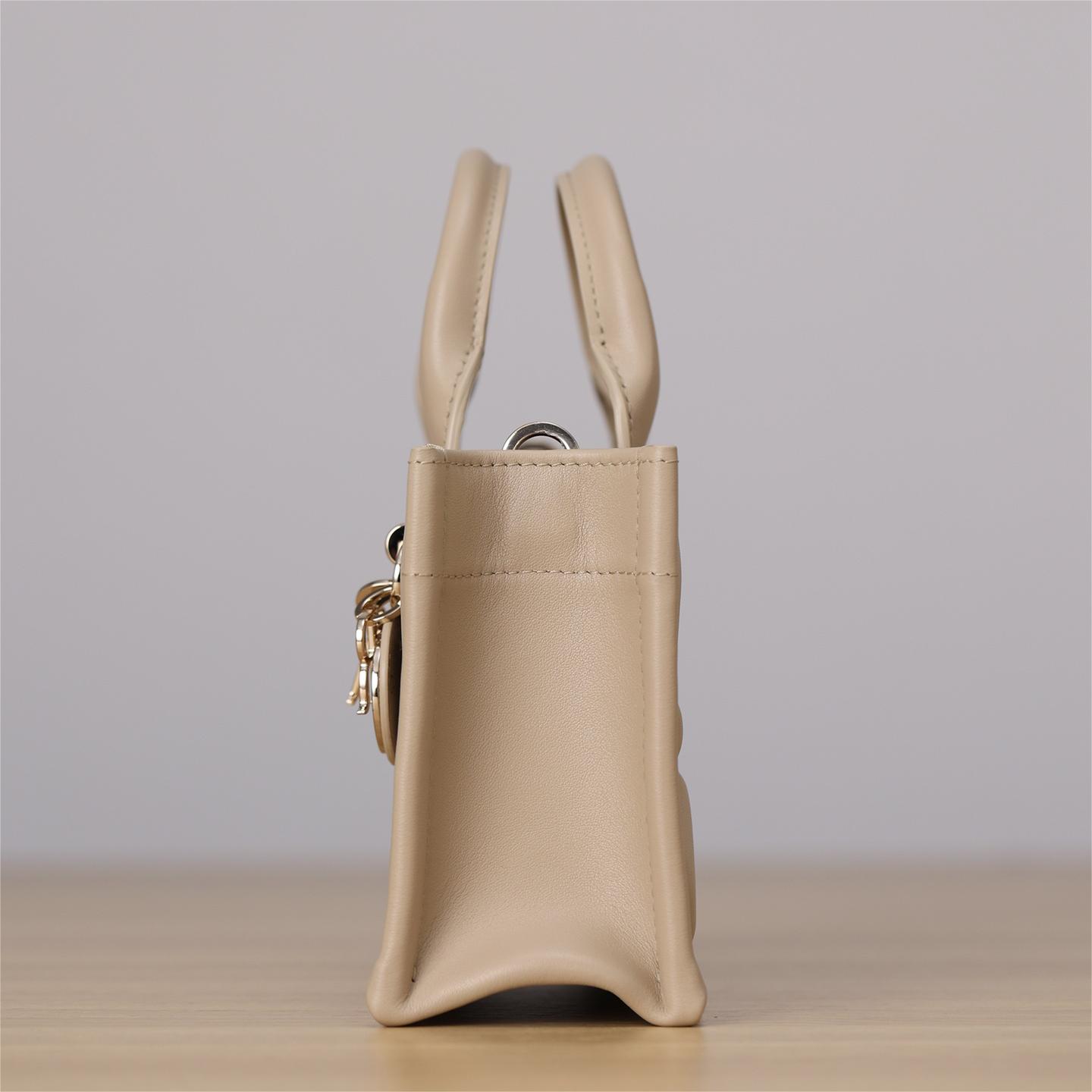 DIOR-Mini Book Tote beige handbag