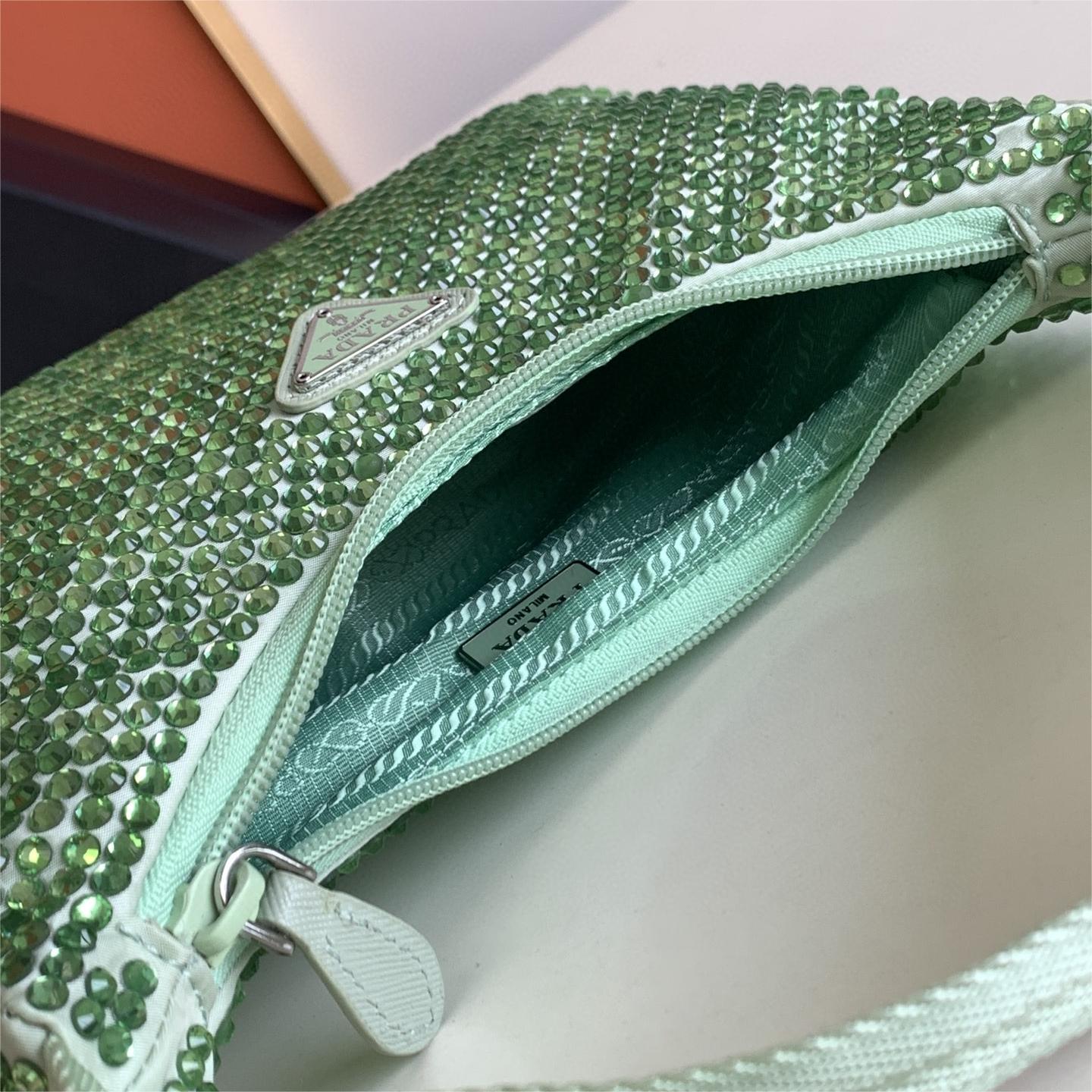 Prada-Flash Diamond Hobo