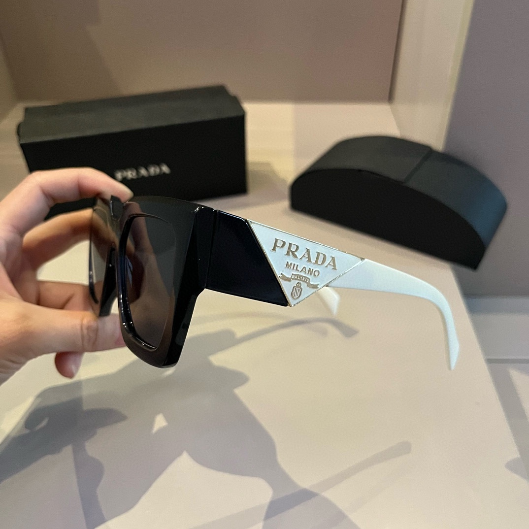 Prada-unisex generous framed sunglasses