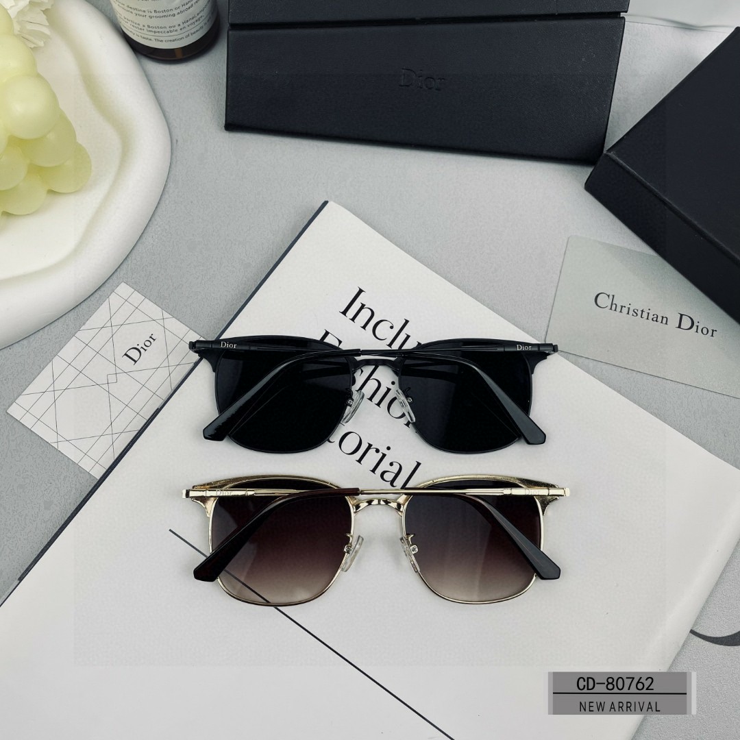 Dior-Stainless steel polarized Sunglasses
