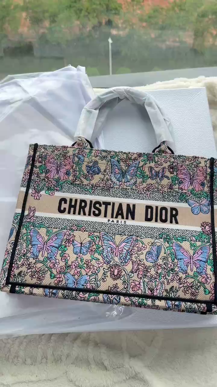 DIOR – Embroidery Book Tote