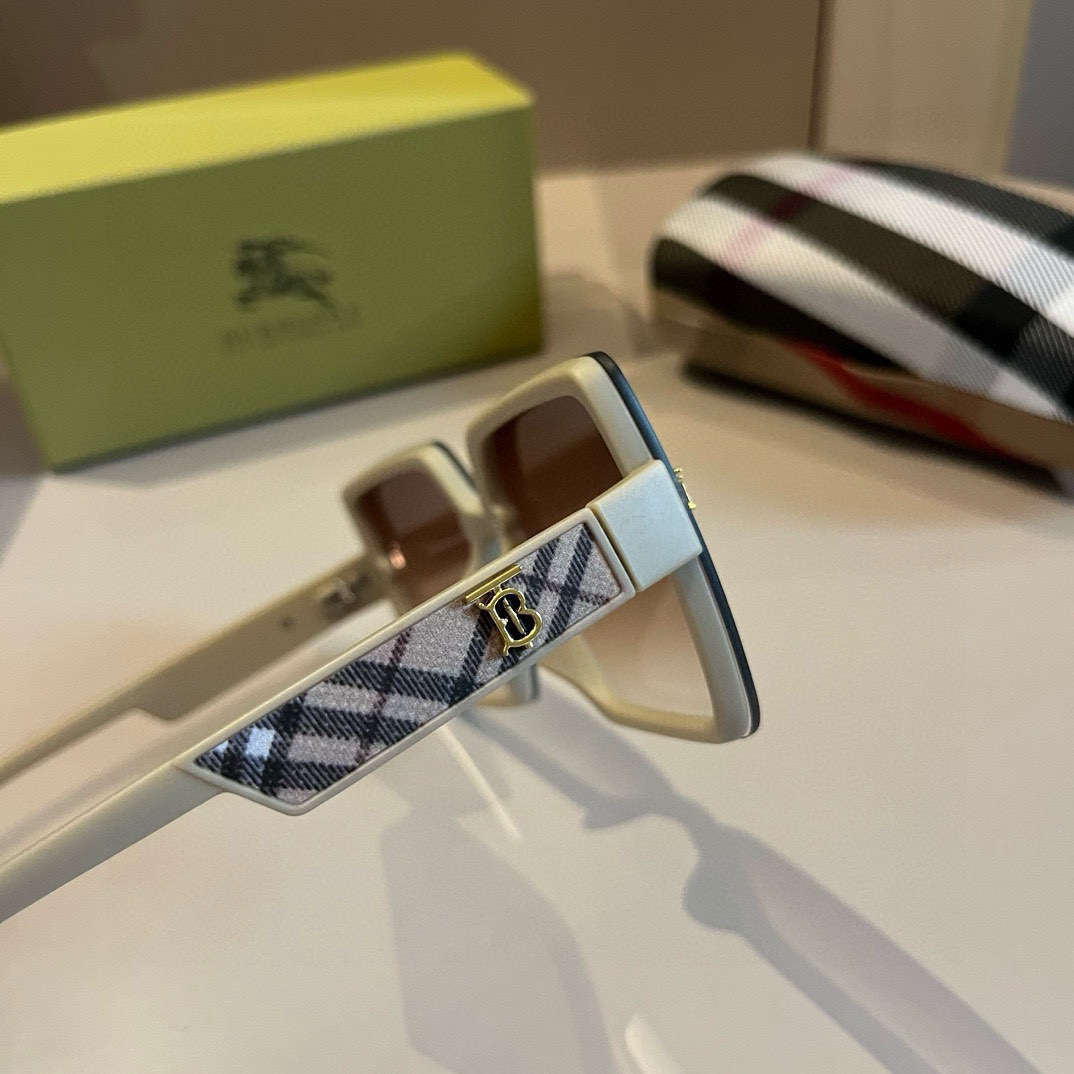 Burberry-2024 New Large Frame Sunglasses