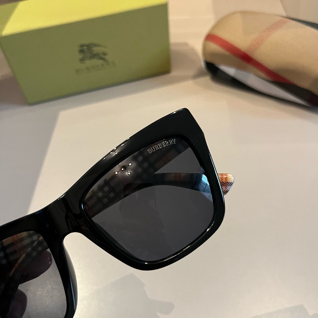 Burberry-2024 New Small Round Frame Sunglasses