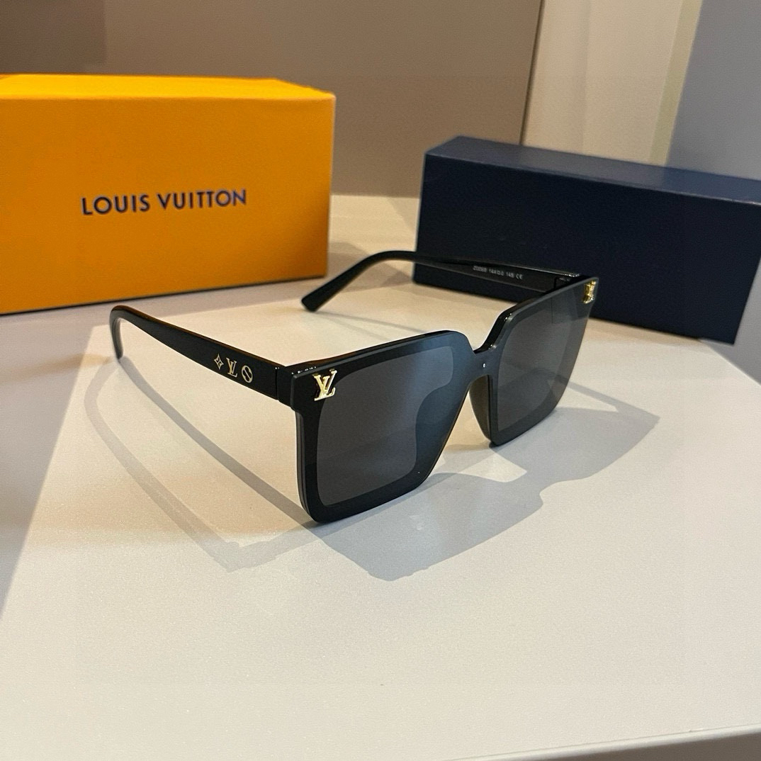 LV-Sunglasses unisex small printed Sunglasses