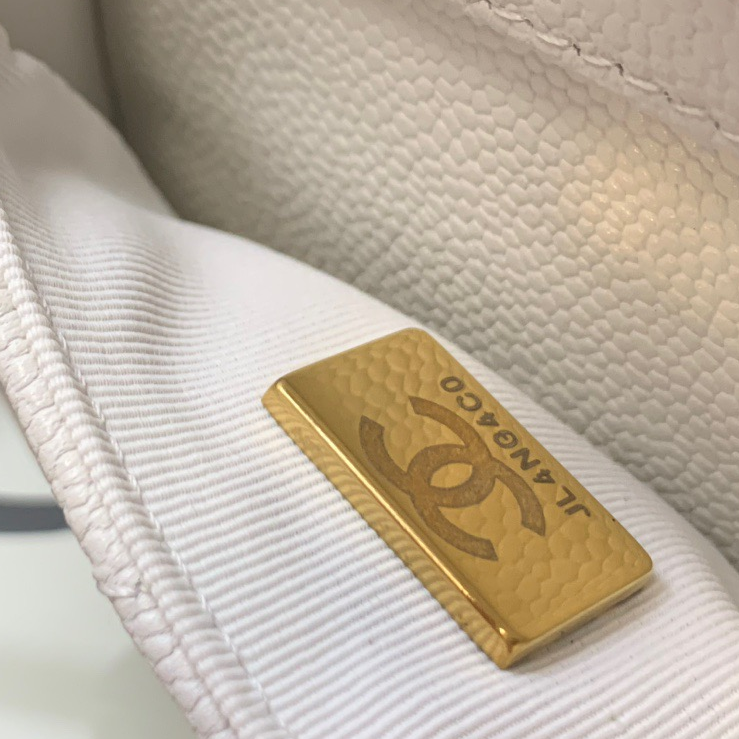 CHANEL-23K Small Double Side Pocket Cowhide Backpack