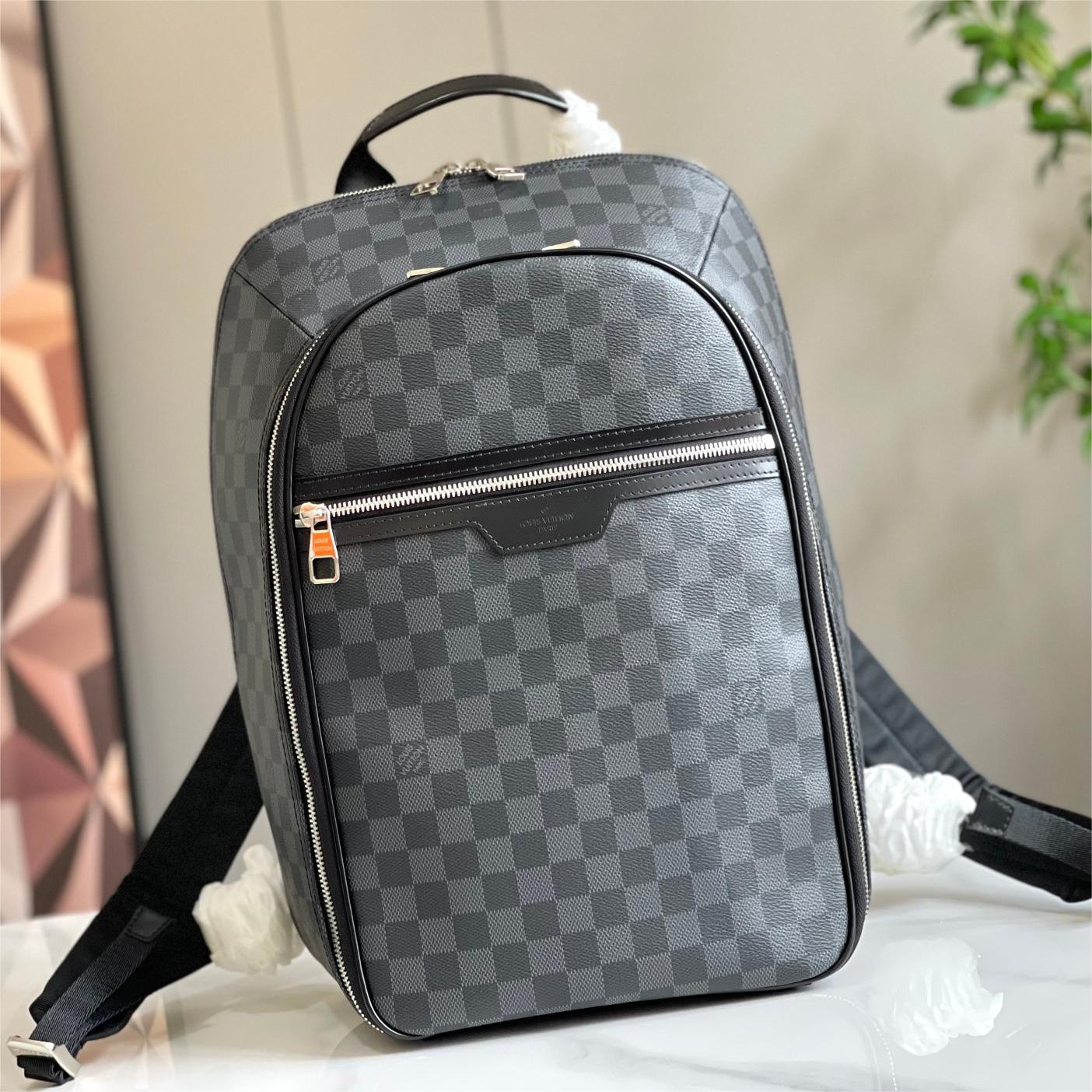 LV-Michael Backpack with Damier Graphic