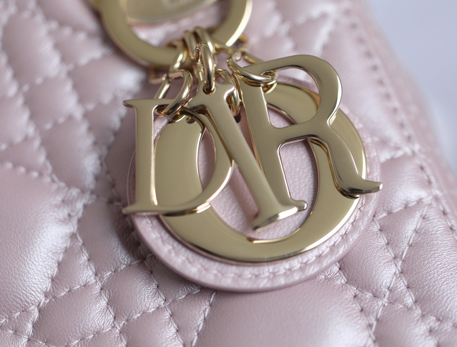 Dior - Lady Dior Mini Pink Bag